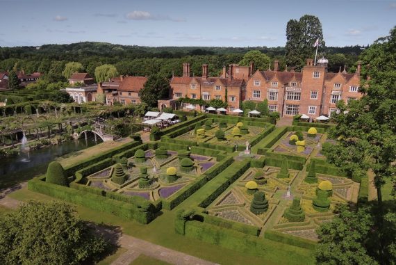 Picture of gardens and grounds of Great Fosters Hotel